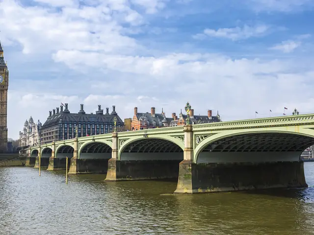 Big Ben y el puente de Westminster en Londres