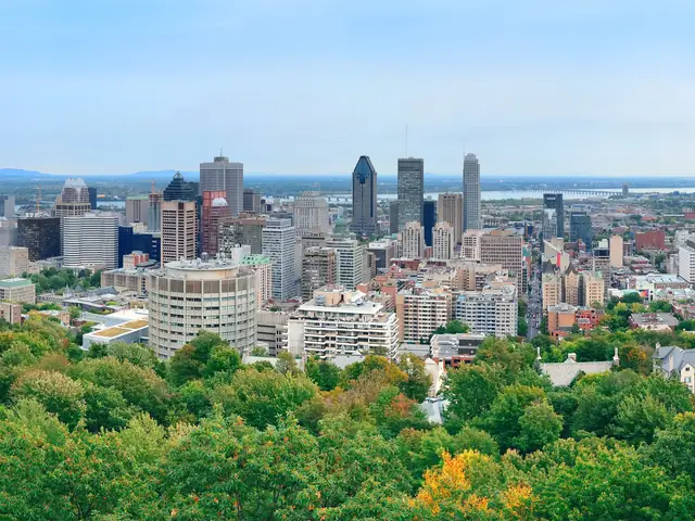 Vista panorámica de Montreal